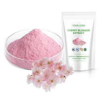 Sakura-Kirschblüten-Extrakt-Pulver Japanisches Sakura-Extrakt-Pulver 