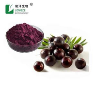 Acai-Beeren-Fruchtextrakt-Pulver Anthocyanidine und Polyphenole 1–25 % UV